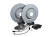 ES#2597357 - 8K0698301MKT - Front Brake Service Kit - Featuring Zimmerman rotors and ECS DD23 ceramic pads. - Assembled By ECS - Audi