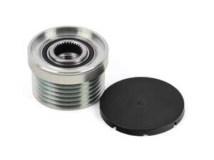 ES#5446535 - 12317560483 - Alternator Pulley - Restore factory-quiet operation and ensure optimal belt harmonics with this replacement clutched pulley, designed to eliminate accessory drive noise and vibration. - Bremmen Parts - BMW