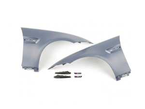 ES#5492705 - 41358042831KT3 - BMW Front Fender Set with Carbon Grills- (Left And Right) - Packaged by Turner - BMW