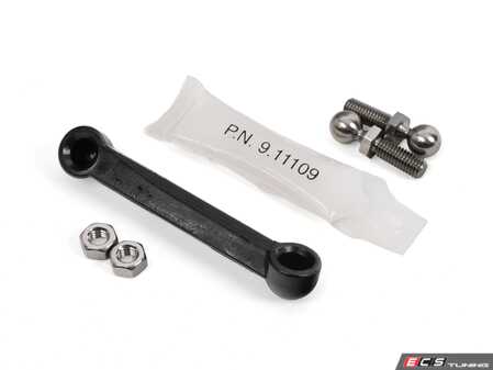 ES#5492776 - 042135la01KT - Heavy Duty Front Headlight Leveling Sensor Rod (37142283867) - Upgrade to flexible polyurethane and corrosion-resistant stainless steel ball studs, ensuring a direct, bolt-on fit that prevents sensor-destroying binding. - ECS - BMW
