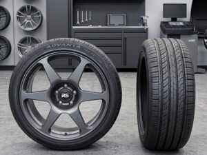 ES#5492020 - 88.06.17NGGW77 - 18" Neuspeed RSe06 Ready-To-Roll Wheel & Tire Package for B7 Passat (235/45R18) - Square 18"x8.5" ET45 5x112 57.10CB - Gun Metallic - Gloss - With Professionally Mounted & Balanced ADVANTA HPZ-02 All-Season Tires (235/45R18). Specifically created for your B7 Passat. - Neuspeed - Volkswagen