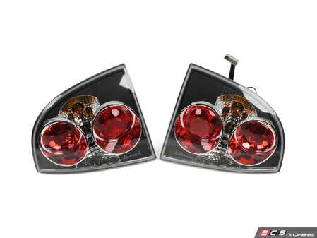 ES#3021590 - LTPAS014JMTM - Black Euro Tail Light - Pair - Improve the look of the rear of your Passat with these black Euro tail lights! - Spec-D Tuning - Volkswagen