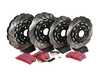 ES#5470380 - 003281ECS02KT5 - Performance Front & Rear Brake Service Kit - Featuring ECS 2-Piece Tru-Float scalloped style brake rotors and EBC RedStuff brake pads - Assembled By ECS - Audi