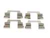 ES#5481581 - EUR1850C - Ultra Premium Disc Brake Pad Kit - Rear - Premium low brake dust pads for G30/G11/G14 - Akebono - BMW
