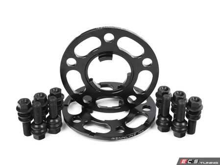 ES#5424575 - LS27767 - Rennline Wheel Spacer & Bolt Kit - 7mm - 7mm Spacers & 67mm Bolts - Rennline - Porsche