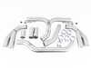 ES#5424950 - 057523LA04 - Touareg T3 TDI Muffler Delete - In-house engineered for T3 TDI enthusiasts! Featuring T304 SS Tig-welded 3" tubing and optional Quad tips. - ECS - Volkswagen