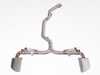 ES#5424950 - 057523LA04 - Touareg T3 TDI Muffler Delete - In-house engineered for T3 TDI enthusiasts! Featuring T304 SS Tig-welded 3" tubing and optional Quad tips. - ECS - Volkswagen