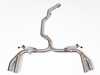 ES#5424950 - 057523LA04 - Touareg T3 TDI Muffler Delete - In-house engineered for T3 TDI enthusiasts! Featuring T304 SS Tig-welded 3" tubing and optional Quad tips. - ECS - Volkswagen