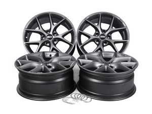 ES#4758704 - SR019SGKT - 18" BBS SR Wheels - Set Of Four - 18x8 ET32 5x120 72.6CB - Satin Grey - BBS - BMW