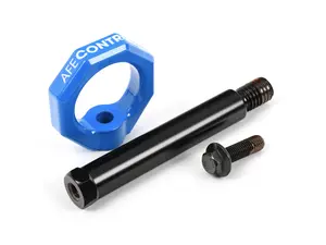 CONTROL Front / Rear Tow Hook - Blue