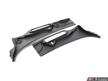 ES#5397119 - 51717161033 - Windshield Cowl/Rain Tray - Located below the windshield - protects the wiper motor electronics and linkage - Bremmen Parts - BMW