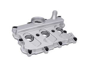 ES#5492864 - 06E103471P - Valve Cover - Left - Replacement left bank valve cover to cure severe oil leaks, stop oil pooling in your spark plug tubes, and resolve integrated crankcase ventilation issues on your VAG V6. - Febi - Audi