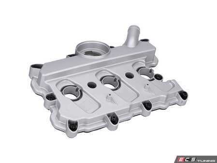 ES#5492864 - 06E103471P - Valve Cover - Left - Replacement left bank valve cover to cure severe oil leaks, stop oil pooling in your spark plug tubes, and resolve integrated crankcase ventilation issues on your VAG V6. - Febi - Audi
