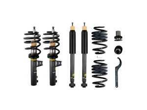 ES#5493185 - 47-342941 - Bilstein EVO S Suspension Kit - This height-adjustable performance coilover kit lowers chassis ride height while sharpening cornering dynamics and body control. - Bilstein - Audi Volkswagen