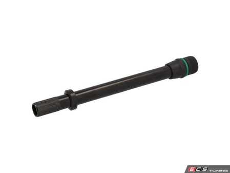 ES#5492924 - 06D103634E - Engine Oil Dipstick Tube - Replacement for the notoriously brittle factory dipstick tube on classic VAG 1.8T, 2.0L, and early 2.0T FSI engines. - Febi - Audi Volkswagen