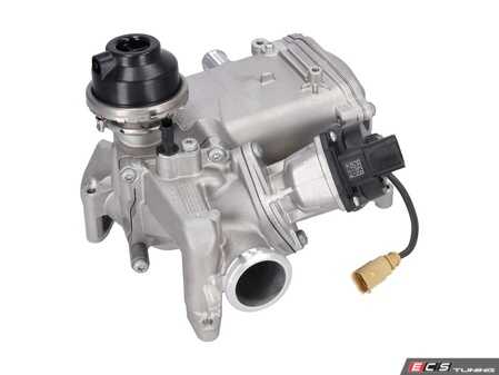 ES#5492952 - 059131515FP - Exhaust Gas Cooler - EGR cooler to resolve unexplained coolant loss, cure "insufficient EGR flow" check engine lights, and restore factory emissions compliance on your VAG 3.0L V6 TDI diesel. - Febi - Volkswagen