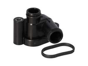 ES#5492958 - 059121506H - Coolant Flange - Replacement coolant flange to cure valley coolant leaks, resolve unexplained coolant loss, and prevent catastrophic overheating on your VAG 3.0L V6 engine. - Febi - Audi Volkswagen