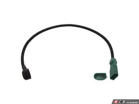 ES#5492964 - 06E905377J - Green Knock Sensor With Harness - 465mm - Replacement knock sensor to cure timing issues, resolve engine "pinging" under load, and restore lost performance and fuel economy to your VAG engine. - Febi - Audi Volkswagen