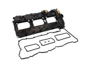 ES#5493038 - 11127846359 - Valve Cover With Vent Valve And Gasket - Keep your engine bay clean and restore factory reliability with a fresh Febi Bilstein Valve Cover. - Febi - BMW