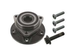 ES#5492063 - 8V0598625C - Rear Wheel Bearing - Priced Each - Direct OE replacement front wheel bearing/hub module to cure howling or grinding wheel bearings. Includes new mounting hardware. - Febi - Volkswagen