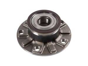 ES#5492127 - 5QM598611 - Rear Wheel Bearing Assembly (30mm ID) - Priced Each - Direct OE replacement rear wheel bearing and hub module to cure howling or grinding wheel bearings. - Febi - Audi Volkswagen