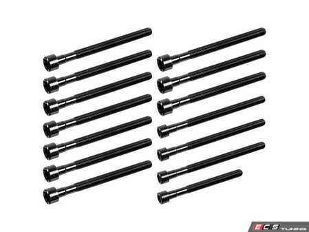 ES#5492145 - 11127548799 - Cylinder Head Screw Set - Includes 14 Screws - This cylinder head bolt set delivers original equipment fit and performance, providing the exact clamping load required to restore factory reliability. - Febi - BMW
