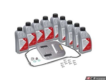ES#5492157 - 0BK398009AKT - Automatic Transmission Service Kit - Everything required for a comprehensive, factory-spec fluid and filter service on your ZF 8-speed automatic transmission. - Febi - Audi
