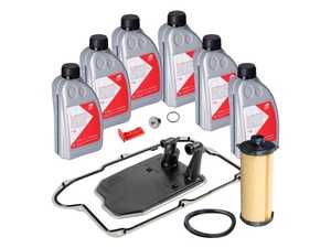 ES#5492234 - 2463772400kit1 - Mercedes-Benz 7 Speed Dual Clutch Transmission Oil Service Kit - 724.0 - The 724.0 Transmission was installed in many chassis including the V177, C117, C118, X157, H247, chassis also referred to as 2019 + -Class, B-Class, 2014-2023 CLA-Class, 2015-2020 GLA classes. - Febi - Mercedes Benz