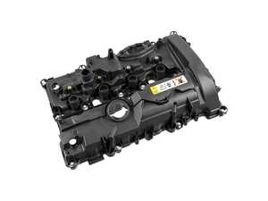 ES#5492287 - 11127611278 - Valve Cover With Gasket - Restore the integrity of your engine bay and eliminate annoying oil leaks with this high-quality replacement valve cover from Febi Bilstein. - Febi - BMW MINI