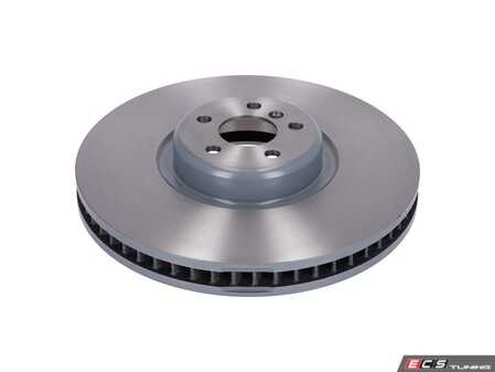 ES#5492313 - 34116887397 - Brake Rotor - Front Left - Restore factory stopping power and clean wheel-well aesthetics to your late-model BMW with this genuine OEM-quality front left brake rotor from Febi Bilstein. - Febi - BMW
