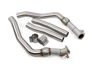 ES#4507084 - CTS-EXH-TP-0016 - Mid Pipes/Resonator Delete - Deepen the exhaust note without replacing the entire exhaust system - CTS - Audi