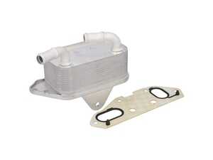 ES#5492623 - 06E117021L - Oil Cooler - Direct OE-quality replacement stacked-plate oil cooler to cure persistent block leaks, prevent catastrophic oil/coolant intermixing, and maintain optimal engine oil temperatures for your V6. - Febi - Audi Volkswagen