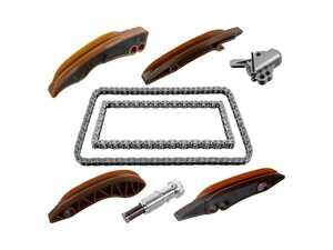 ES#5492651 - 113185706CC - Timing Chain Kit For Camshaft - Restore pristine factory timing and safeguard your engines internal components with this Complete Febi Bilstein Timing Chain Kit. - Febi - BMW