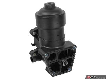 ES#5492659 - 03L115389H - Oil Filter Housing Assembly - Direct OE-quality replacement oil filter housing to cure persistent front-of-block oil leaks, replace stripped filter caps, and restore the integrity of your engine's oil filtration system. - Febi - Volkswagen