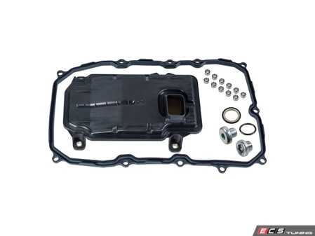 ES#5492664 - 0C8325435 - 8-Speed Automatic Transmission Filter Service Kit (0C8) - Direct OE-quality replacement transmission filter and pan gasket kit to trap harmful clutch material, restore proper hydraulic fluid flow, and maintain the long-term health of your transmission. - Febi - Audi Volkswagen Porsche