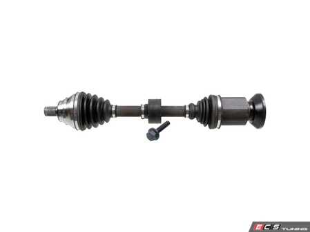 ES#5492730 - 5WA407272R - Front Axle Assembly - Right - Complete drive shaft assembly to cure clicking noises, eliminate acceleration vibrations, and restore reliable power transfer to your front right wheel. - Febi - Audi Volkswagen