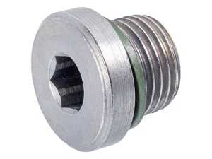 ES#5456399 - 01V321377 - Drain Plug W/ Seal - Remove to drain the fluid from your transmission. M16x1.5 - Febi - Audi Volkswagen