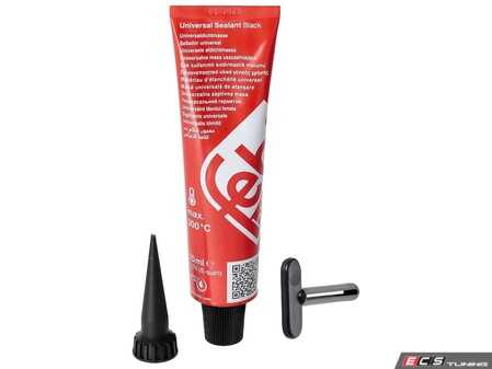ES#5480615 - 109660 - Sealant - Black - 70mL - This high-performance silicone sealing substance is engineered to withstand the extreme heat, fluctuating pressures, and aggressive chemical environments. - Febi - BMW