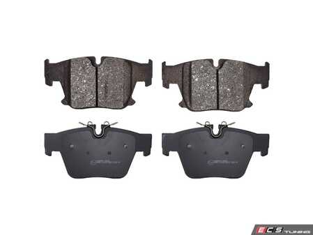 ES#5480626 - 1004674 - Brake Pad Set - Rear - Maintain the factory-fresh stopping power and smooth, quiet operation of your luxury sedan with this premium rear brake pad set from Febi Bilstein. - Febi - BMW