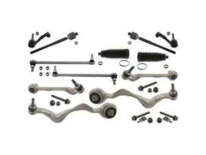 ES#5491400 - 3112677084X - Control Arm Kit With Stabilizer Links - Front - Restore that crisp, signature BMW road feel with the febi bilstein Front Control Arm and Steering Refresh Kit. - Febi - BMW