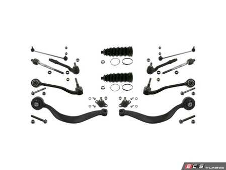 ES#5491407 - 321667743XX - Control Arm Kit With Stabilizer Links - Front - This febi bilstein ProKit Front Control Arm Kit is the ultimate, all-in-one remedy designed to completely refresh your front suspension. - Febi - 