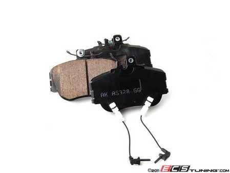 ES#3161584 - EUR645 - Front Euro Ceramic Brake Pad Set - Ceramic composite developed to meet low dust & noise requirements - Akebono - Mercedes Benz