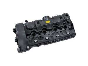 ES#5491838 - 11127518075 - Valve Cover Assembly - Bank 1 - This Febi Bilstein Bank 1 Valve Cover Assembly is a direct-fit replacement designed to restore total sealing integrity and proper crankcase pressure on your N62 V8 engine. - Febi - BMW