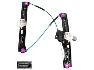 ES#5491842 - 51337281886 - Window Regulator Assembly - Front Right - Restore smooth, factory-quiet window operation to your BMW with this premium Febi Bilstein electric window regulator assembly. - Febi - BMW