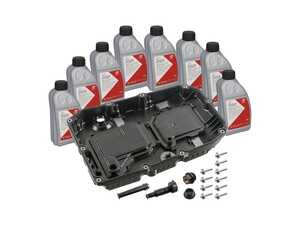 ES#5491870 - 7252703114SKT - Mercedes-Benz 9-Speed Transmission Oil Service Kit - 725.0 - The 725.0 was installed in my chassis including the W205, C257, W213, A207, C292, W222, W217, R231, R232 and 907 chassis also referred to as 15-23 C-Class, 18-23 CLS-Class, 17-23 E-Class, 16-19 GLE-Class, 17-23 SL-Class, and 2020 + Sprinter with 9 Speed. - Febi - Mercedes Benz