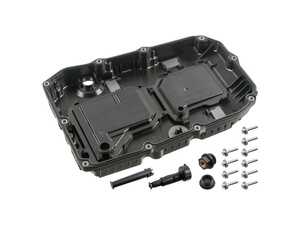 ES#5491872 - 7252703114 - Transmission Oil Pan & Filter Kit - includes transmission oil pan with filter, (1) pan gasket, and (1) drain plug. - Febi - Mercedes Benz