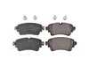 ES#4345805 - 80A698451C - Rear Brake Pad Set - Restore confident stopping power and eliminate frustrating brake squeal - Febi - Audi