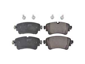 ES#4345805 - 80A698451C - Rear Brake Pad Set - Restore confident stopping power and eliminate frustrating brake squeal - Febi - Audi