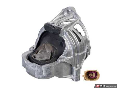 ES#4345229 - 4M0199371FG - Engine Mount - Left - Replacement electrically adjustable engine mount to cure excessive cabin vibrations, resolve drivetrain clunks, and restore factory refinement to your high-performance VAG vehicle. - Febi - Audi