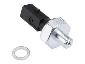 ES#5457350 - 06A919081A - Oil Pressure Switch - Black - Senses engine oil pressure for the ECU and warning light. 1.2-1.6 BAR - URO - Audi Volkswagen